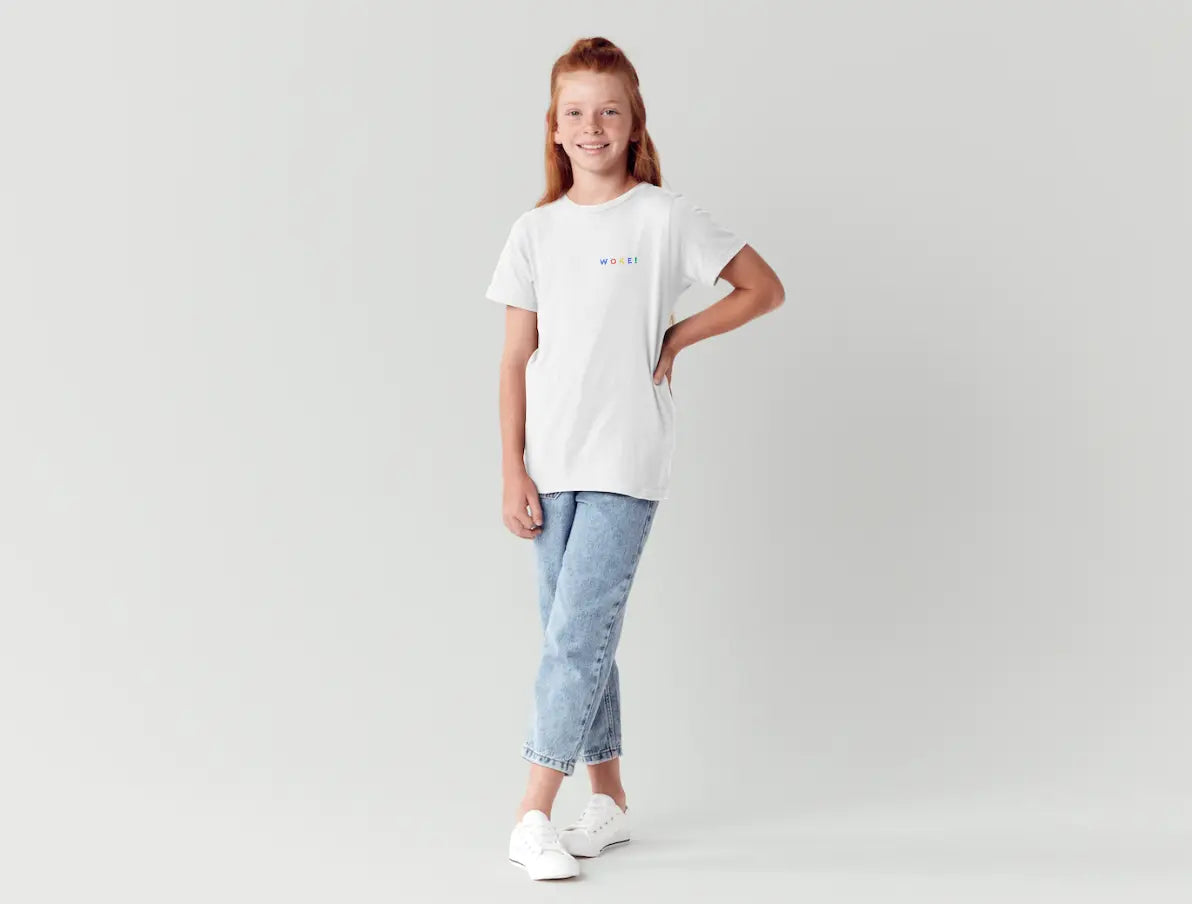kids Tee-Shirt with Color - Éditions Woke Up!