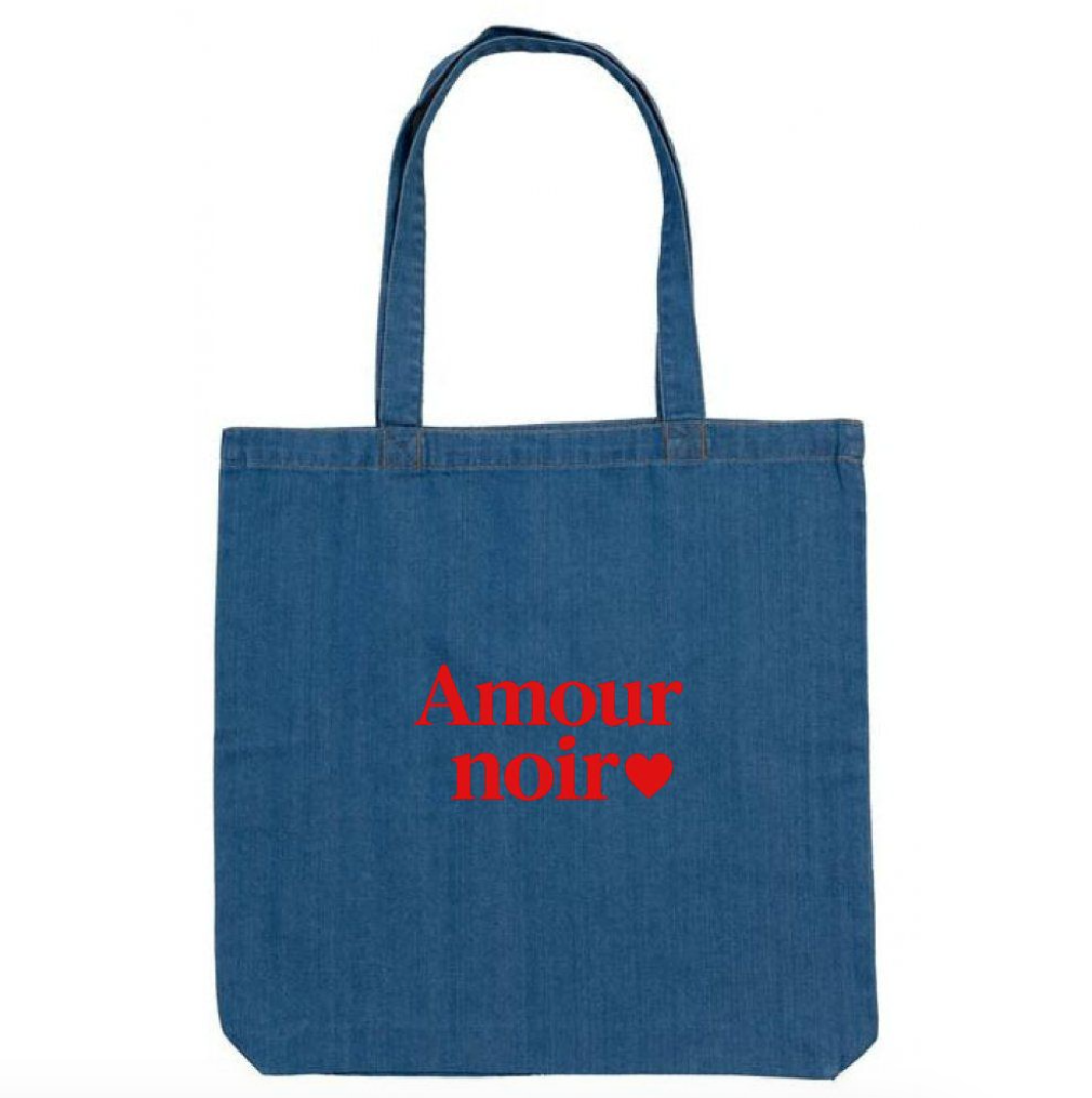 Blue Jean AmourNoir❤️ Tote bag