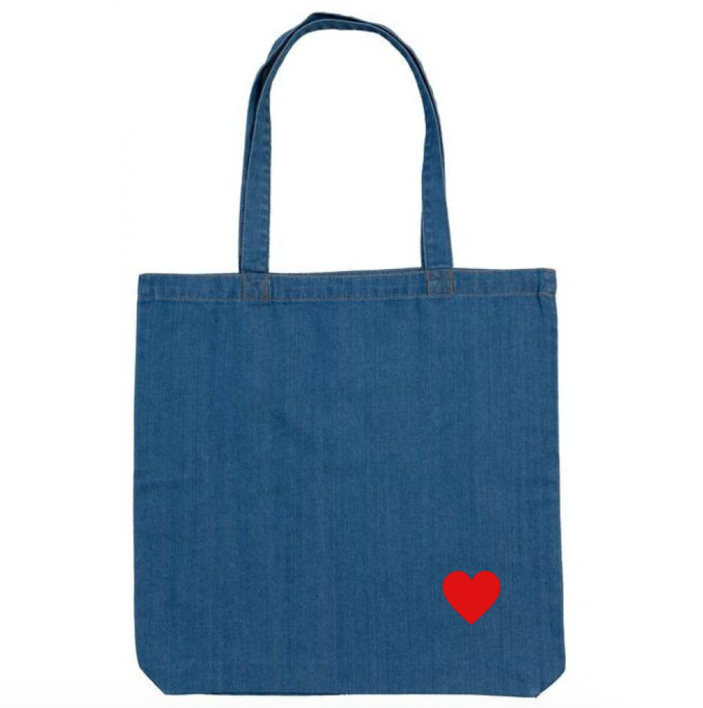 Blue Jean AmourNoir❤️ Tote bag