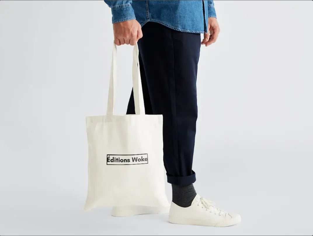 Éditions Woke - White Classic Tote Bag - Éditions Woke Up!