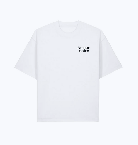 Tee-Shirt Black Amournoir❤️ oversize ! Woke! Paris