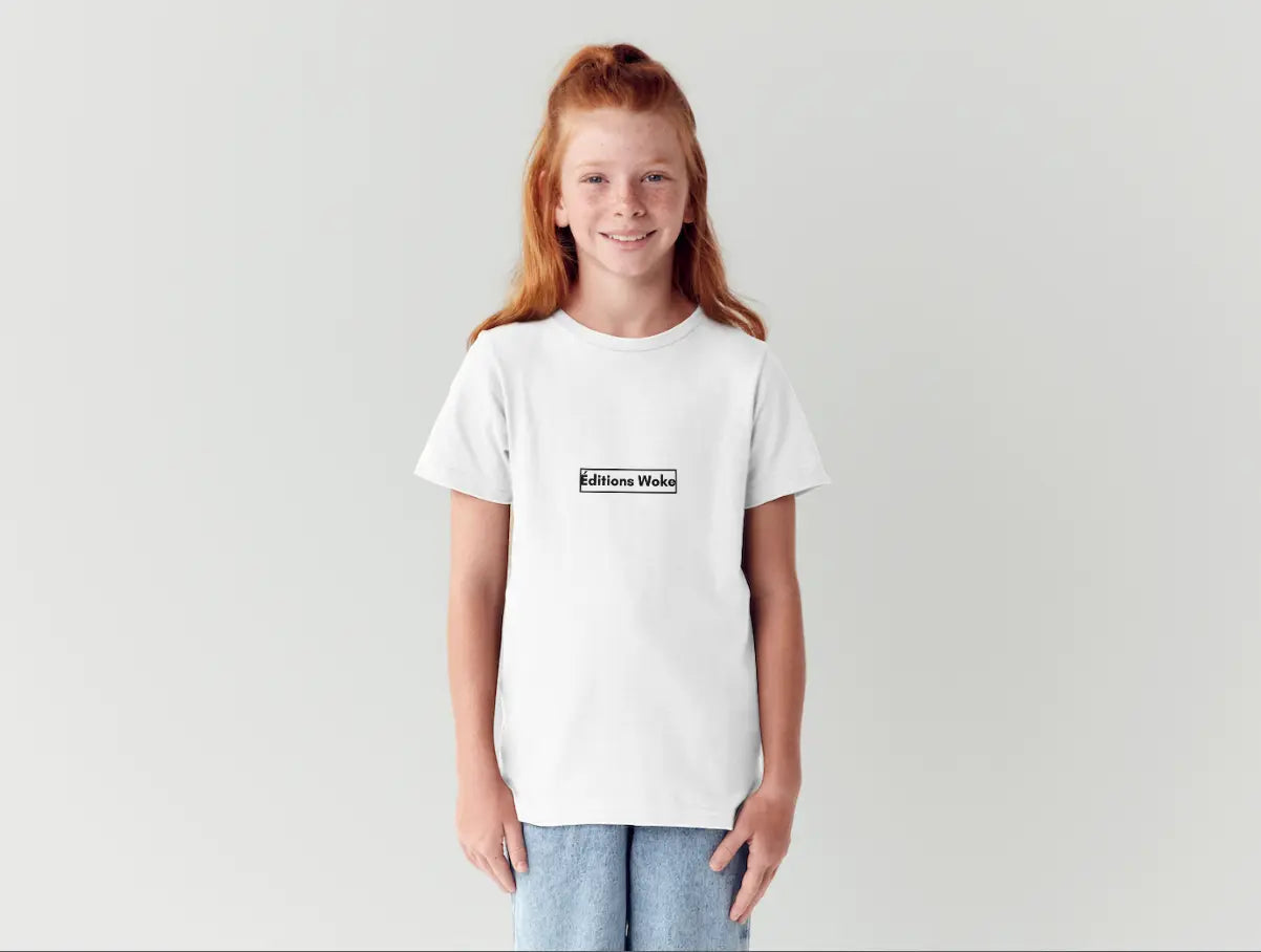 Kids Tee-Shirt in white - Éditions Woke Up!