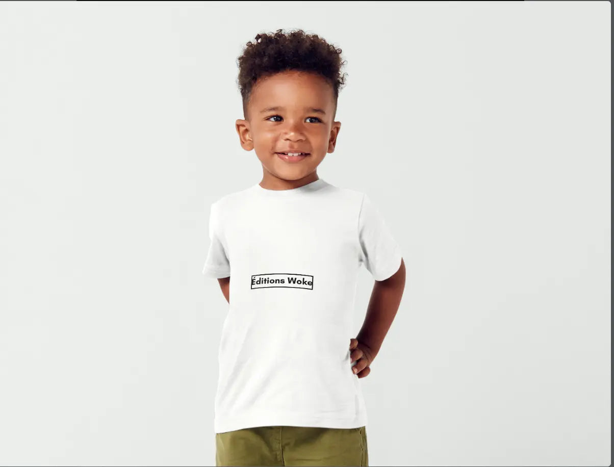 Kids Tee-Shirt in white - Éditions Woke Up!