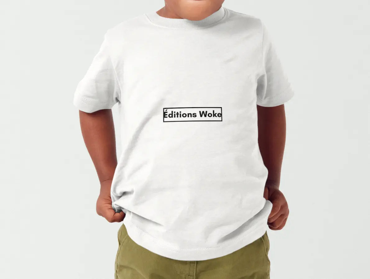 Kids Tee-Shirt in white - Éditions Woke Up!