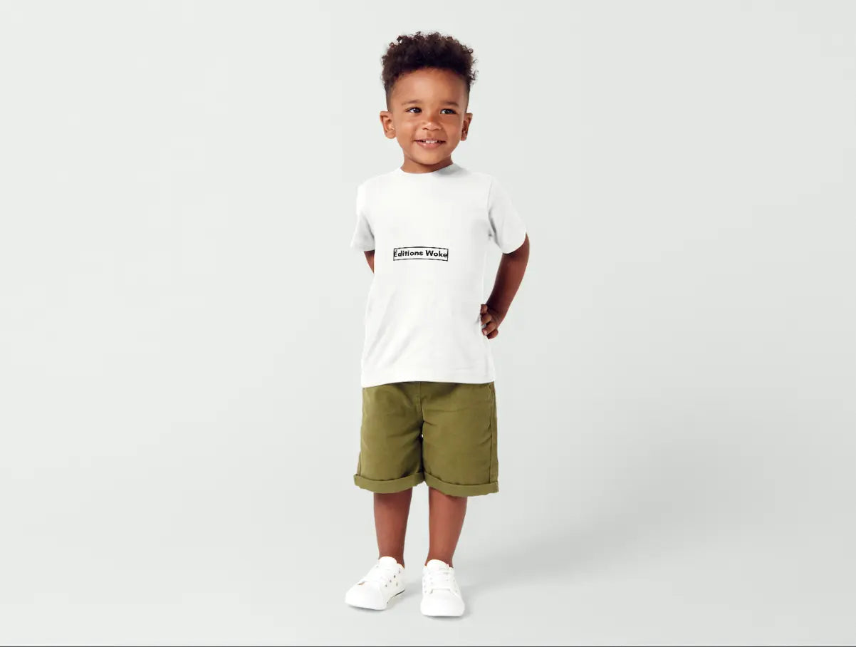 Kids Tee-Shirt in white - Éditions Woke Up!