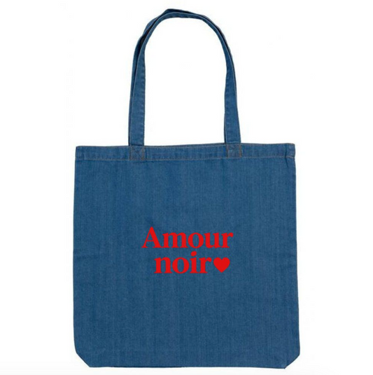 Blue Jean AmourNoir❤️ Tote bag