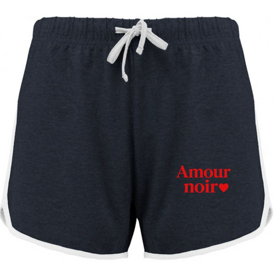 Iconic Amournoir❤️  sports shorts (Navy / White) Woke! Paris